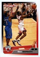 Ben Gordon Basketball Cards 2005 Topps Total Prices