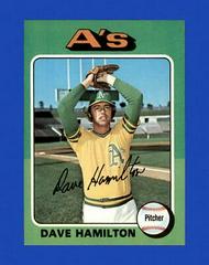 Dave Hamilton #428 Baseball Cards 1975 Topps Prices