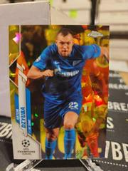 Artem Dzyuba [Yellow] Soccer Cards 2019 Topps Chrome UEFA Champions League Sapphire Prices