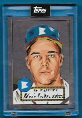 Eddie Mathews [Silver Gum Back] #A-7 Baseball Cards 2022 Topps X Naturel 1952 Encased Art Prices