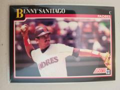 Benny Santiago Baseball Cards 1991 Score Prices