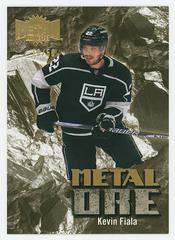 Kevin Fiala [Gold] #MO-6 Hockey Cards 2022 Skybox Metal Universe Ore Prices