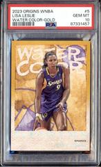 Lisa Leslie [Gold] #5 Basketball Cards 2023 Panini Origins WNBA Water Color Prices