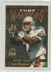 Ben Coates Football Cards 1996 Topps Turf Warriors Prices