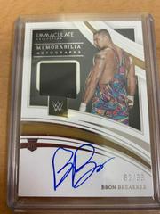 Bron Breakker [Memorabilia Autograph] Wrestling Cards 2022 Panini Immaculate WWE Prices