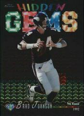 Brad Johnson #HG10 Football Cards 1998 Topps Chrome Hidden Gems Prices