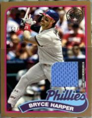 Bryce Harper [Gold] #89BR-BH Baseball Cards 2024 Topps 1989 Relic Prices