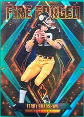 Terry Bradshaw [Teal] Football Cards 2022 Panini Phoenix Fire Forged Prices