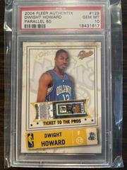 Dwight Howard [Parallel 50] #129 Basketball Cards 2004 Fleer Authentix Prices