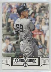 Aaron Judge #AJ-19 Baseball Cards 2018 Topps Aaron Judge Highlights Prices