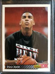 Steve Smith [Error] Basketball Cards 1992 Upper Deck Prices