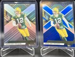 Aaron Rodgers [Blue] #79 Football Cards 2022 Panini XR Prices