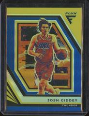 Josh Giddey [Blue] #104 Basketball Cards 2022 Panini Flux Prices