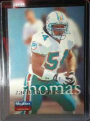 Zach Thomas Football Cards 1996 Skybox Impact Rookies Prices