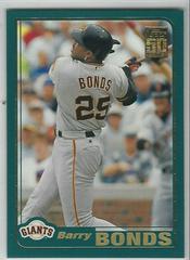 Barry Bonds Baseball Cards 2001 Topps Prices