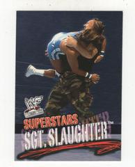 Sgt. Slaughter Wrestling Cards 2001 Fleer WWF Wrestlemania Prices