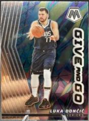 Luka Doncic #5 Basketball Cards 2022 Panini Mosaic Give and Go Prices