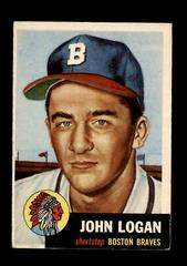 John Logan Baseball Cards 1953 Topps Prices