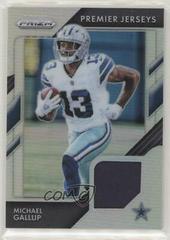 Michael Gallup #PP-26 Football Cards 2018 Panini Prizm Premier Jerseys Prices