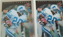 Barry Sanders [Showcase] Football Cards 1997 Panini Score Prices