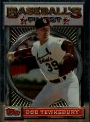Bob Tewksbury #193 Baseball Cards 1993 Finest Prices