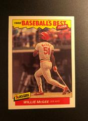 Willie McGee #22 Baseball Cards 1986 Fleer Baseball's Best Prices