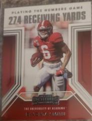 DeVonta Smith Football Cards 2021 Panini Contenders Draft Picks Playing the Numbers Game Prices
