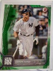 Aaron Judge [Green] #2 Baseball Cards 2022 Bowman Prices