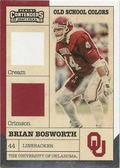 Brian Bosworth #18 Football Cards 2017 Panini Contenders Draft Picks Old School Colors Prices