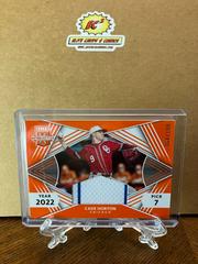 Cade Horton [Orange] Baseball Cards 2022 Panini Elite Extra Edition First Round Materials Prices