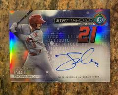 Jonathan India #STA-JI Baseball Cards 2019 Bowman Chrome Stat Tracker Autographs Prices