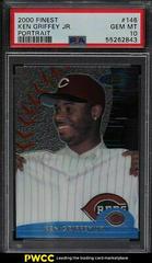 Ken Griffey Jr. [Portrait] Baseball Cards 2000 Finest Prices