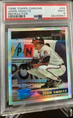 John Smoltz [Refractor] #59 Baseball Cards 1996 Topps Chrome Prices