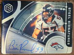 Bill Romanowski [Silver] #SS-BR Football Cards 2022 Panini Elements Steel Signatures Prices
