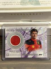 Charles Leclerc [Purple] Racing Cards 2023 Topps Eccellenza Formula 1 Reliquia Prices