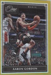 Aaron Gordon [Gold] #57 Basketball Cards 2021 Panini One and One Prices