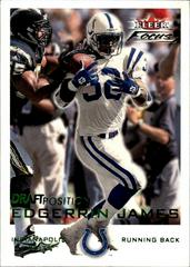 Edgerrin James [Draft Position] #142 Football Cards 2000 Fleer Focus Prices