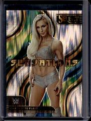 Charlotte Flair [Flash] #5 Wrestling Cards 2023 Panini Select WWE Sensations Prices