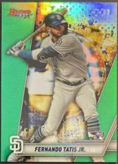 Fernando Tatis Jr. [Green Refractor] #58 Baseball Cards 2019 Bowman's Best Prices