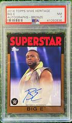 Big E [Bronze] Wrestling Cards 2016 Topps WWE Heritage Autographs Prices