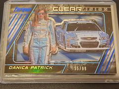 Danica Patrick [Blue] #24 Racing Cards 2016 Panini Torque Nascar Clear Vision Prices