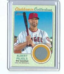 Albert Pujols #AP Baseball Cards 2017 Topps Heritage Clubhouse Collection Relics Prices