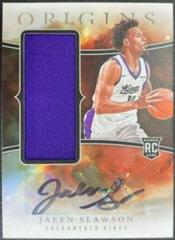 Jalen Slawson #32 Basketball Cards 2023 Panini Origins Rookie Jersey Autograph Prices