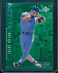 Derek Jeter [Quadruple] #56 Baseball Cards 1999 Upper Deck Black Diamond Prices