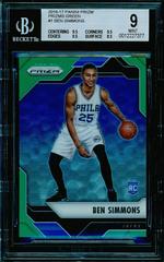 Ben Simmons [Green Prizm] Basketball Cards 2016 Panini Prizm Prices