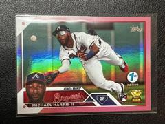 Michael Harris II [1st Edition Pink] #226 Baseball Cards 2023 Topps Prices