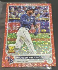 Wander Franco [Red] #215 Baseball Cards 2022 Topps Prices