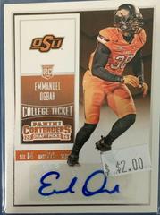 Emmanuel Ogbah [Autograph] Football Cards 2016 Panini Contenders Draft Picks Prices
