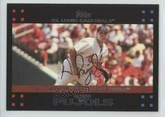 Albert Pujols [Red Back] #308 Baseball Cards 2007 Topps Prices