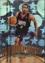 Allen Iverson [w/ Coating] Basketball Cards 1998 Finest Hardwood Honors Prices